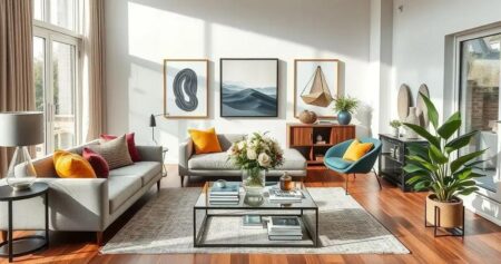 decoração de sala