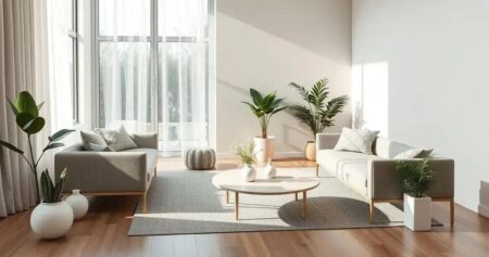 decoração minimalista