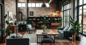 estilo de decoração industrial