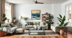 estilos de decoração de sala