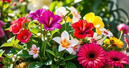 flores que florescem o ano todo