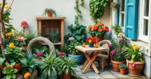 jardim de inverno pequeno