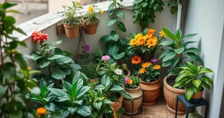 jardinagem para apartamentos pequenos