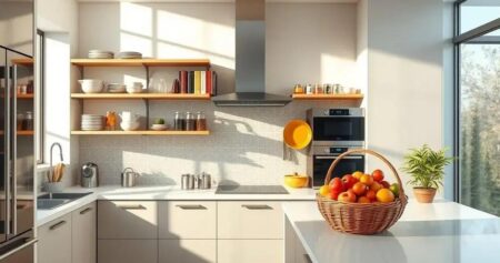 organização de cozinha