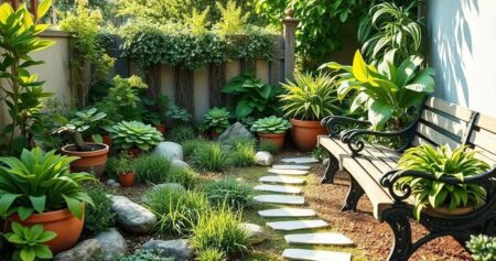 paisagismo para jardim pequeno