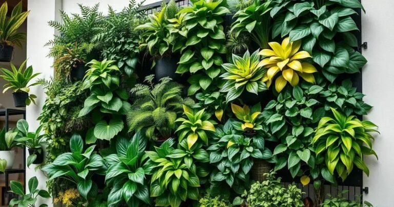 plantas para jardim vertical