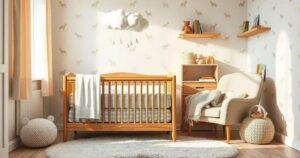 quarto de bebê decorado