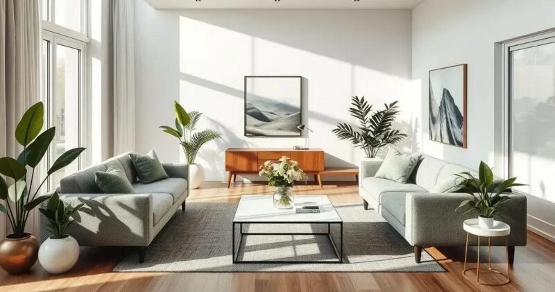 sala de estar simples
