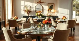 sala de jantar decorada