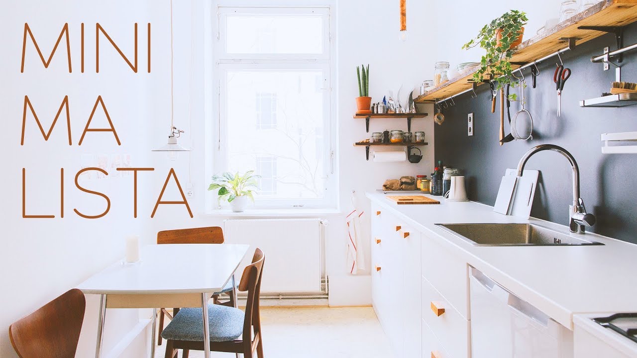 UMA COZINHA MINIMALISTA ...
