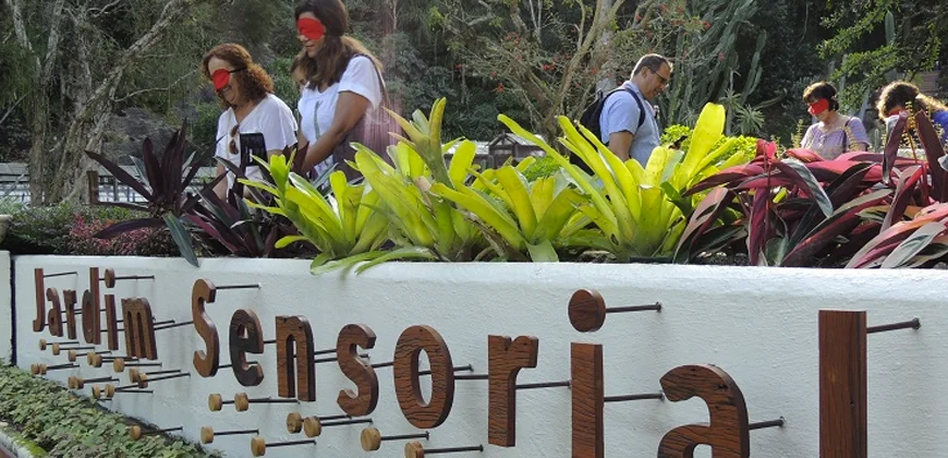 Jardim Sensorial promove experiência ...