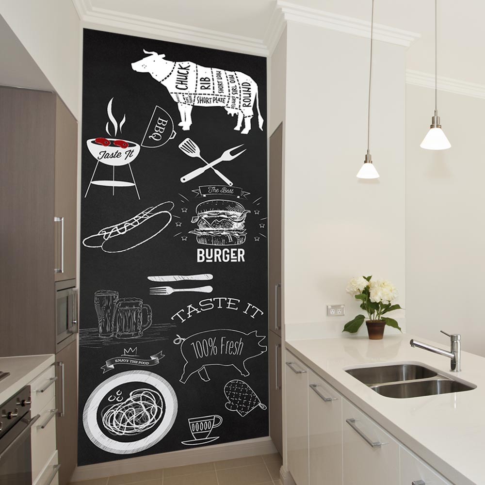 Adesivo de parede Lousa/ Chalkboard ...