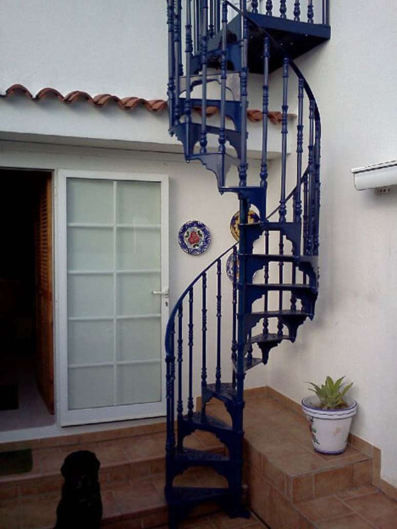 57 Exemplos de Escada de Ferro para ...