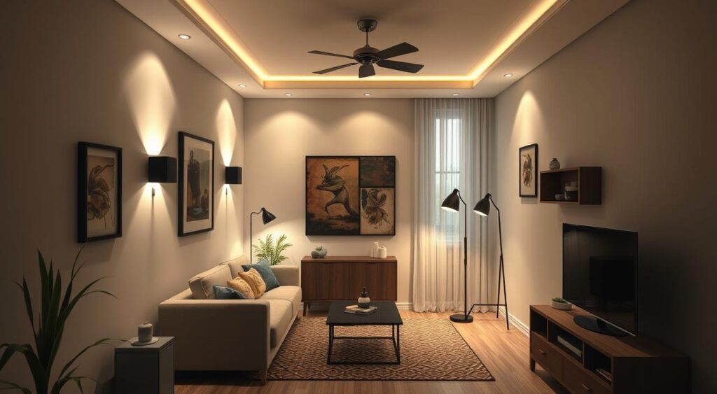 Área de Luz Pequena na Sala: 10 Dicas ...