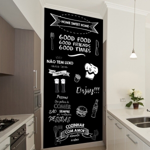 Adesivo Lousa Chalkboard para Cozinha ...