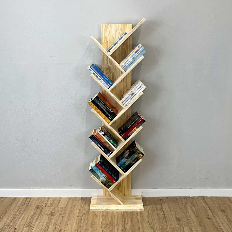 Estante de Madeira para Livros Tree ...