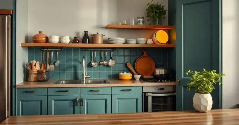 como organizar armário de cozinha