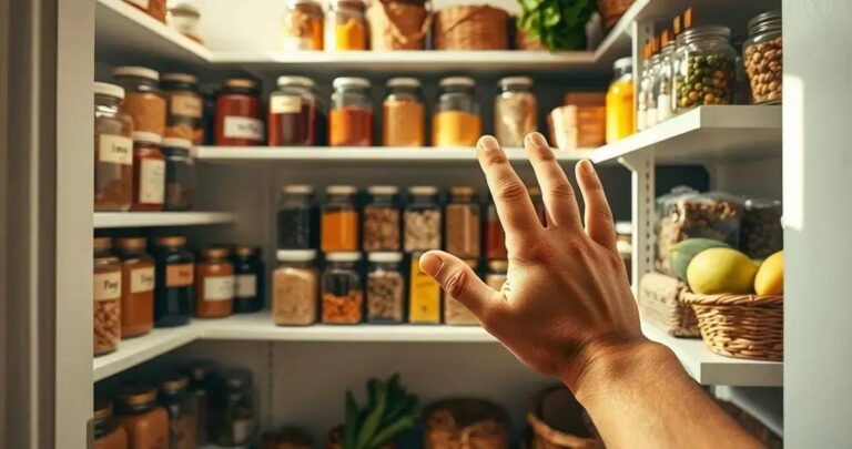 como organizar despensa pequena
