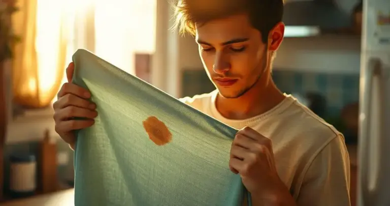 como tirar mancha de café da roupa