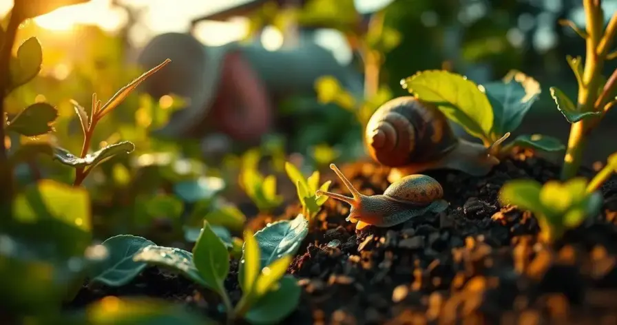 controle de lesmas e caracóis