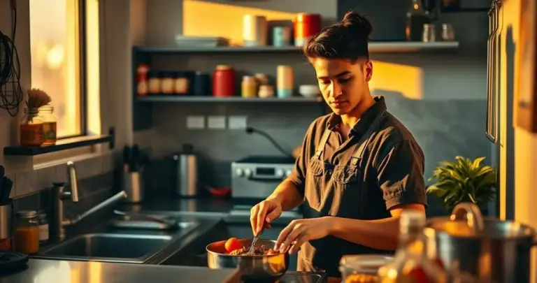 cozinha industrial pequena