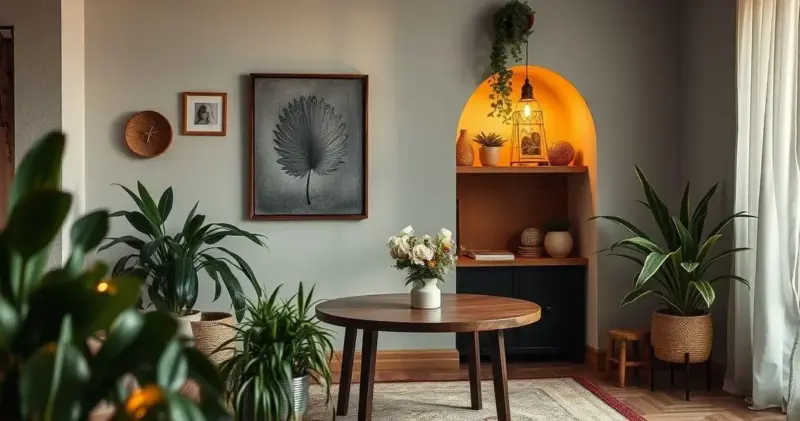decoração com nichos