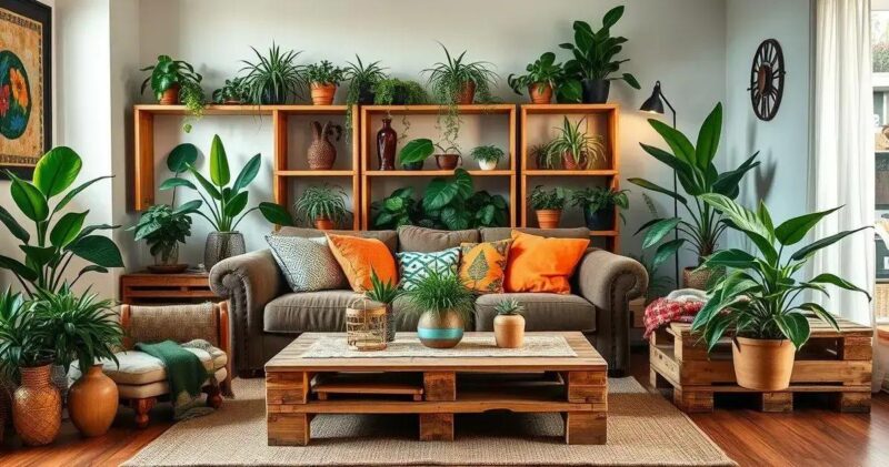 decoração com paletes