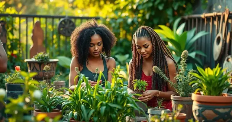 decoração de jardim com material reciclado