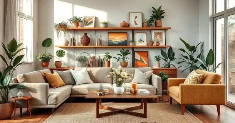 DIY decoração de sala