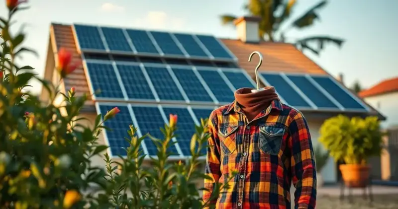 energia solar em casa