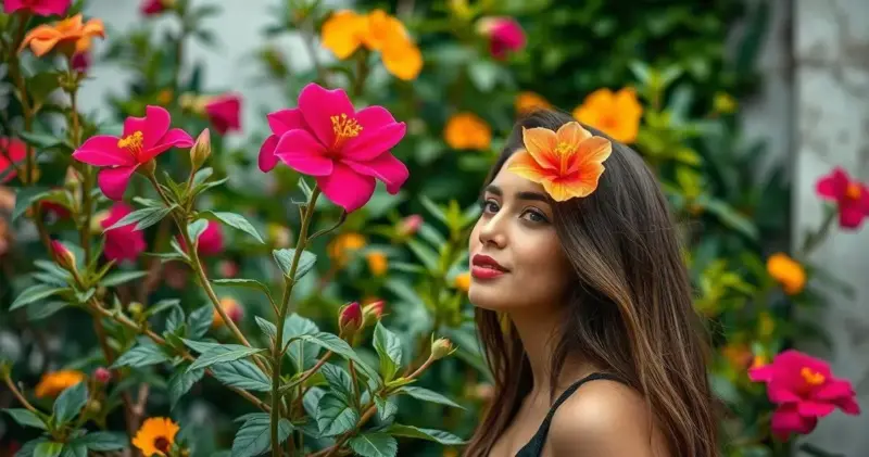 flores roxas para jardim