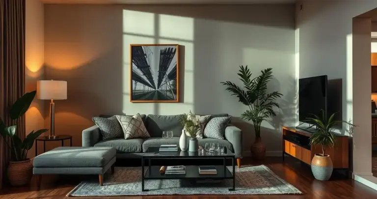iluminação indireta para sala