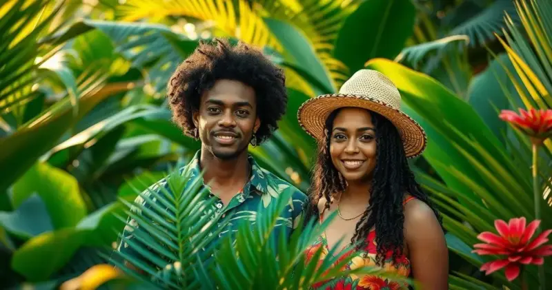 jardim tropical