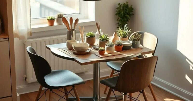 mesa para cozinha pequena