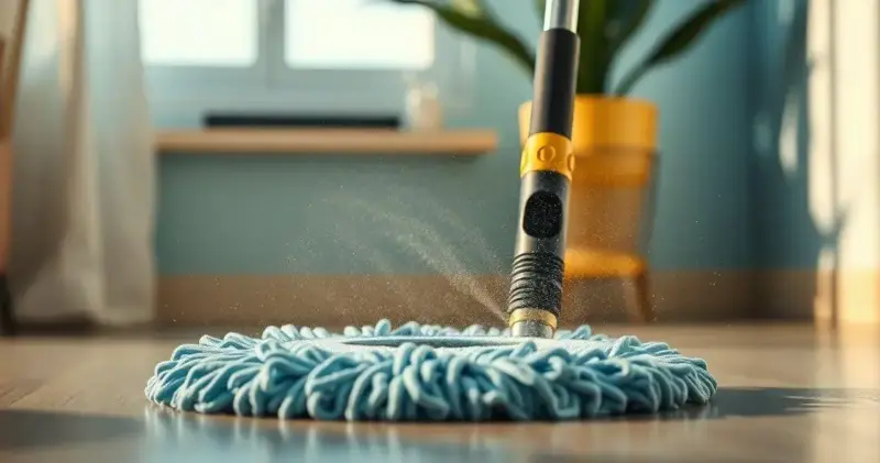 mop giratório vs mop spray