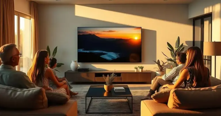 painel de tv