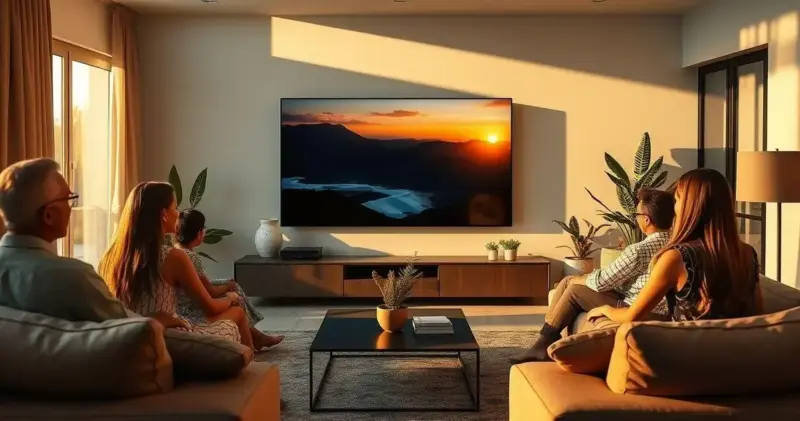 painel de tv