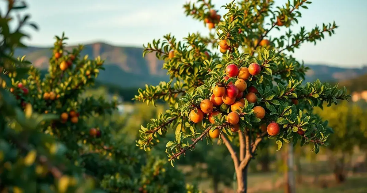paisagismo com árvores frutíferas
