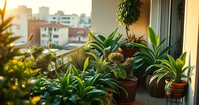 paisagismo para varanda de apartamento