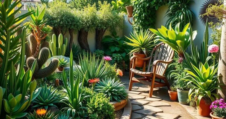 plantas para jardim com pouca água