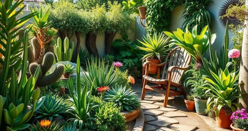plantas para jardim com pouca água