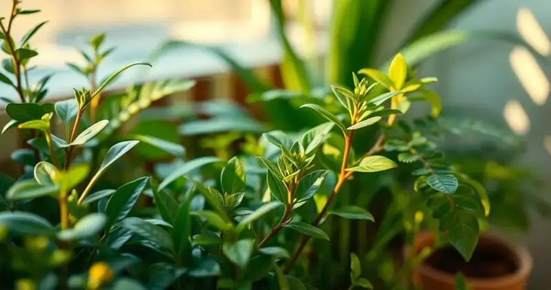plantas para purificar o ar