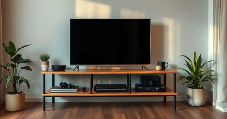 rack para TV