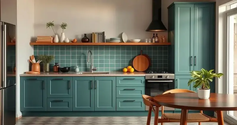 reforma de cozinha sem quebra quebra
