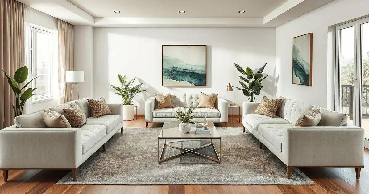 sala de estar cinza