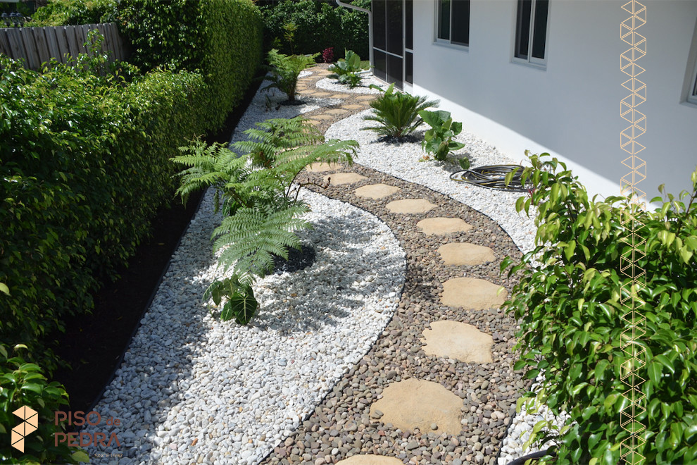 Seixos e Pedriscos Brancos para Jardim ...