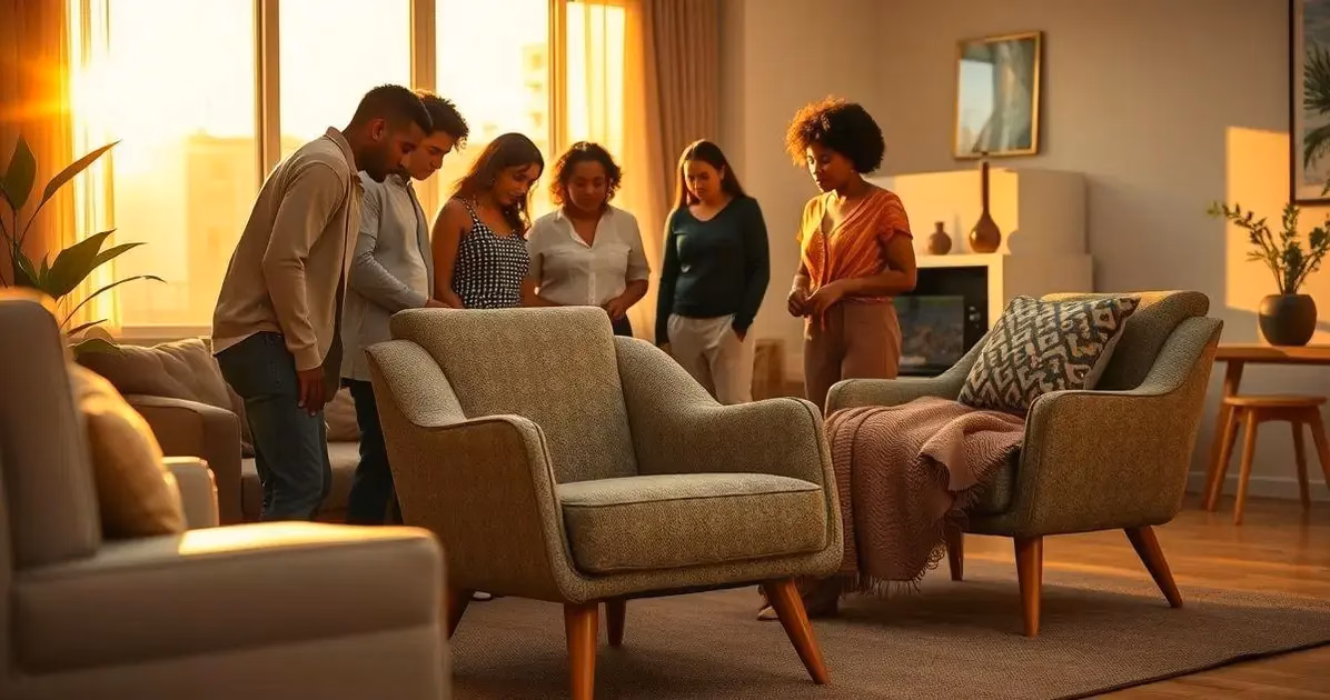 como escolher poltronas decorativas