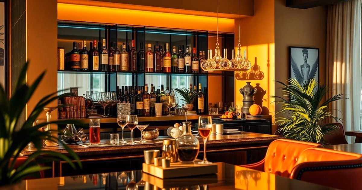 decoração de bar em casa