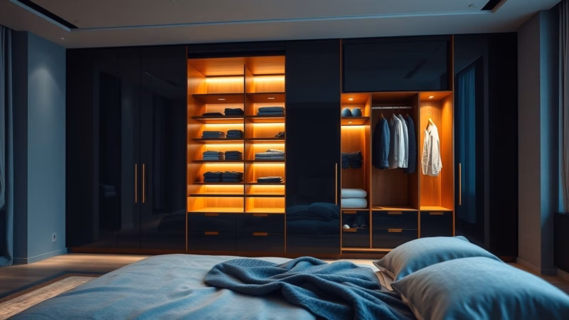 Como Escolher Um Guarda-Roupa Planejado Embutido: 82+ Modelos E Dicas!