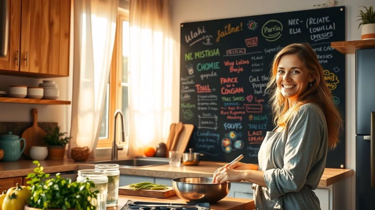 Parede de Lousa na Cozinha: Inspire-se com 8 Ideias